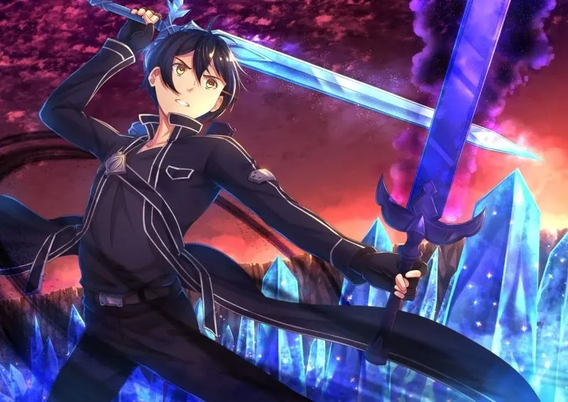 Download Kirito anime images turned into Kirito wallpaper