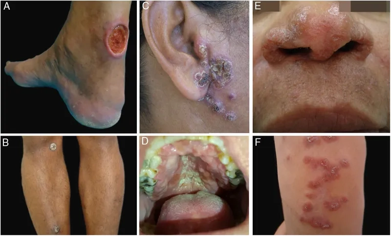 An illustration of organ enlargement in visceral Leishmaniasis