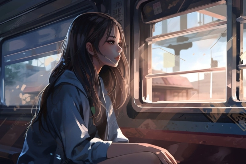 Enjoy creative lonely anime fanart illustrations