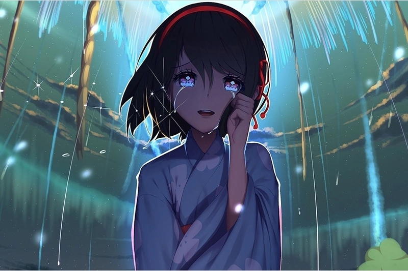 Experience the quiet world of lonely anime girl emotions