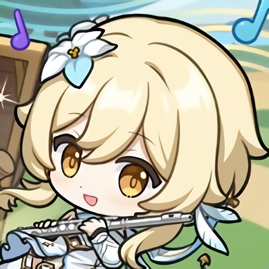 Lumine chibi illustration shines with magic