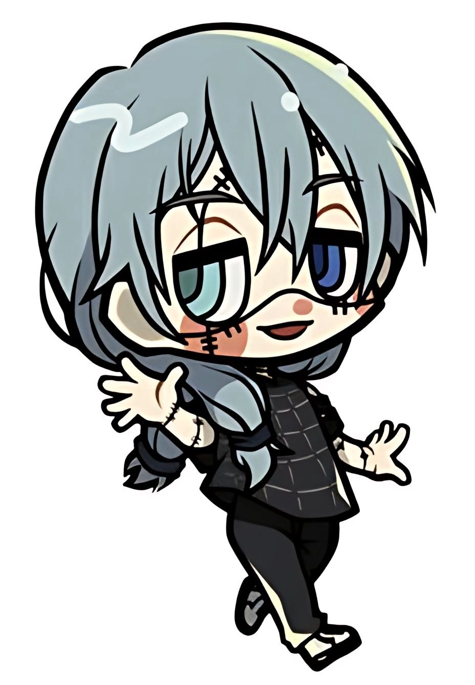 Mahito fanart sinister strokes with haunting touch