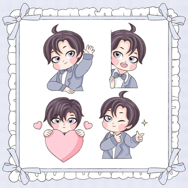 Manga drawing style tiny and full of charm