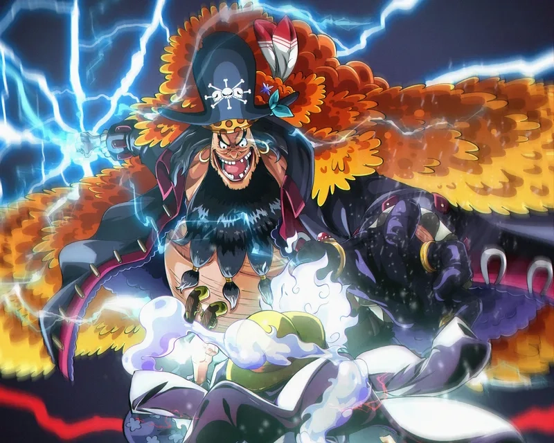 Unleash quake powers of Marshall D. Teach Gura Gura no Mi