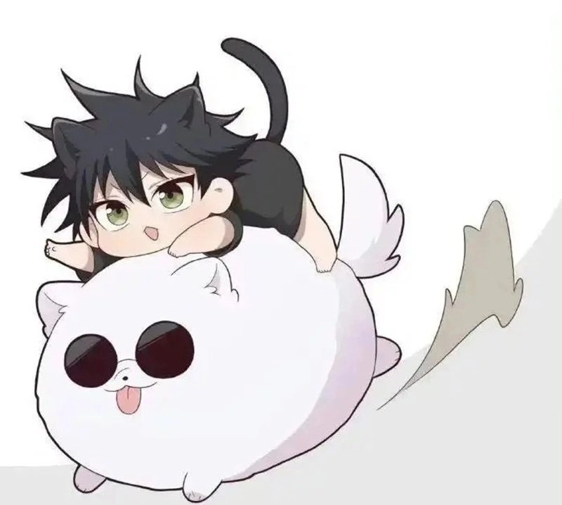 Cute Megumi chibi stoic yet adorable look