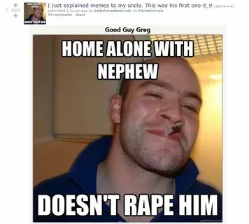 A truly crazy uncle meme