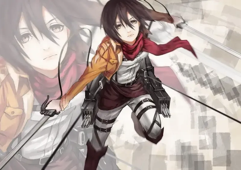 See detailed mikasa ackerman costume design styles