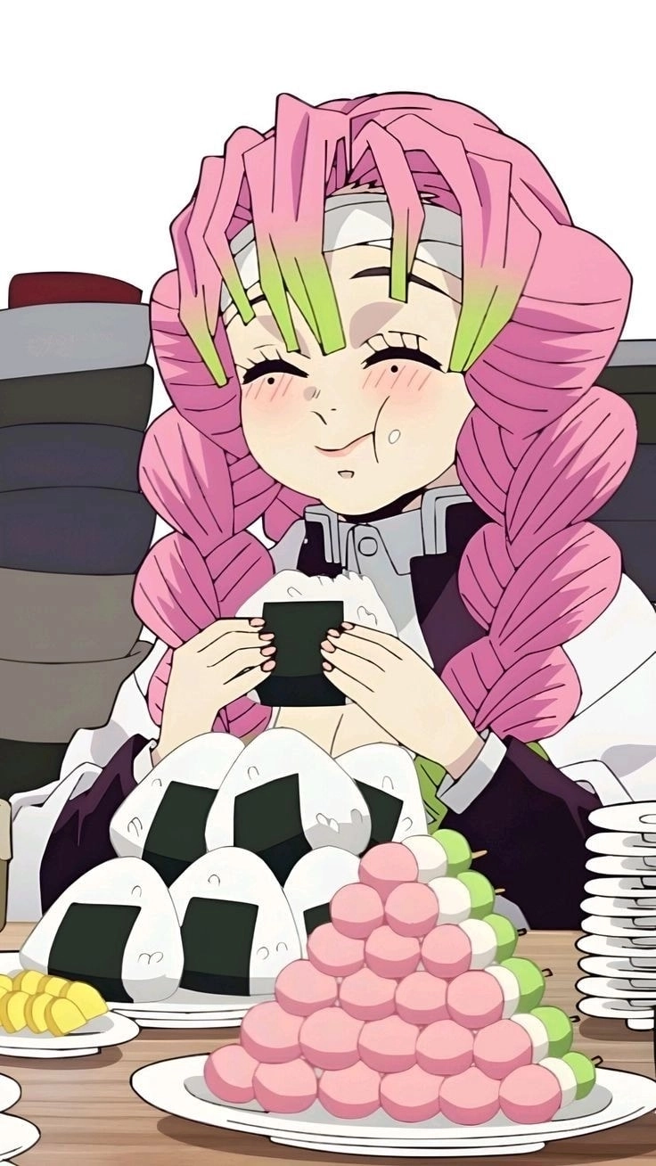 Unique artworks in kanroji mitsuri fanart style