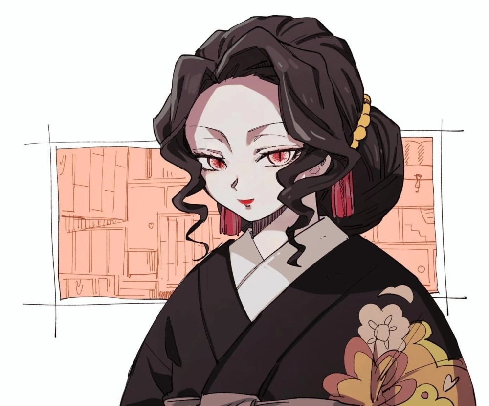 Even Kibutsuji Muzan weakness can't hide his menace