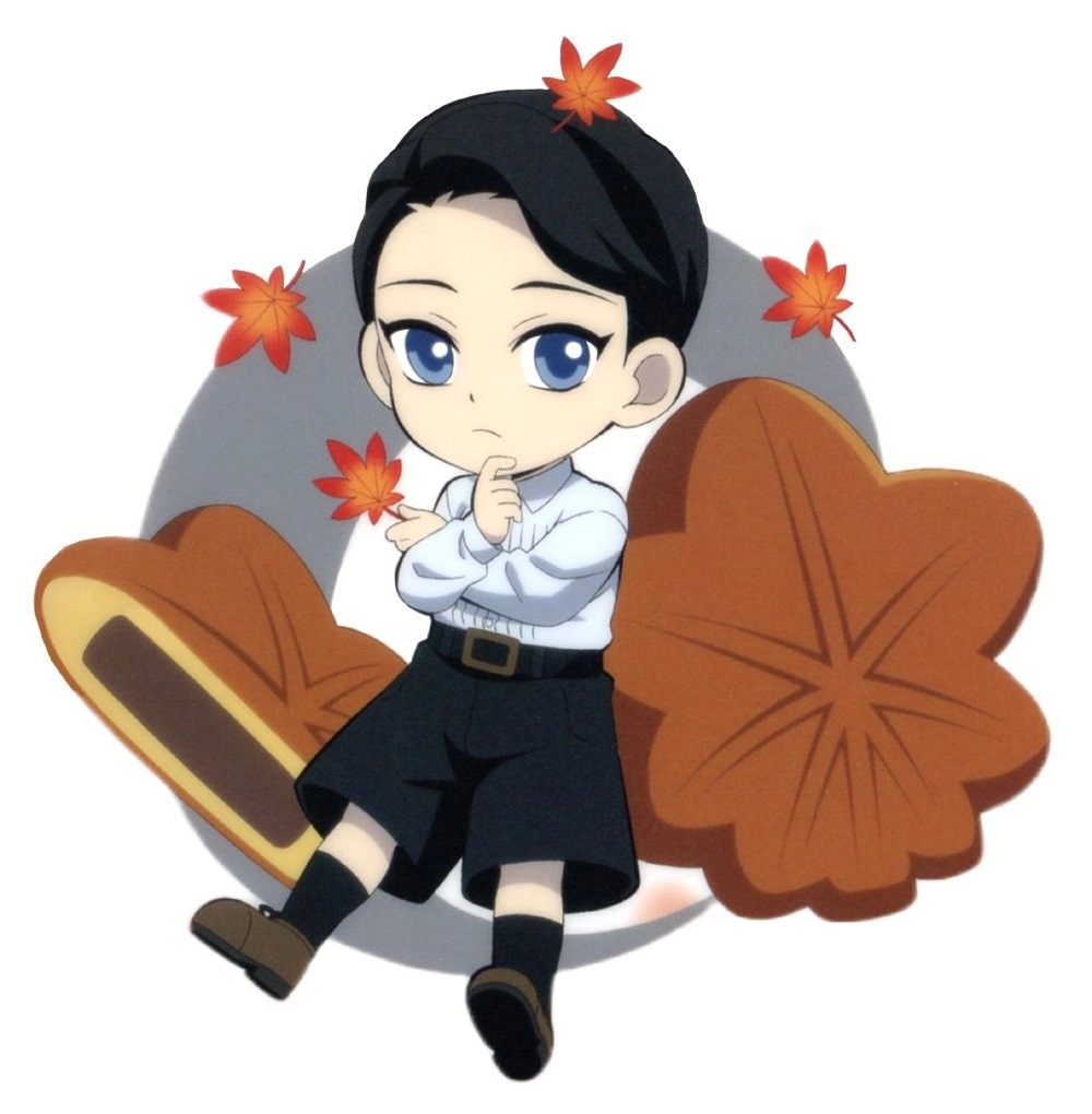 Chibi Muzan Kibutsuji soft yet dangerous aura