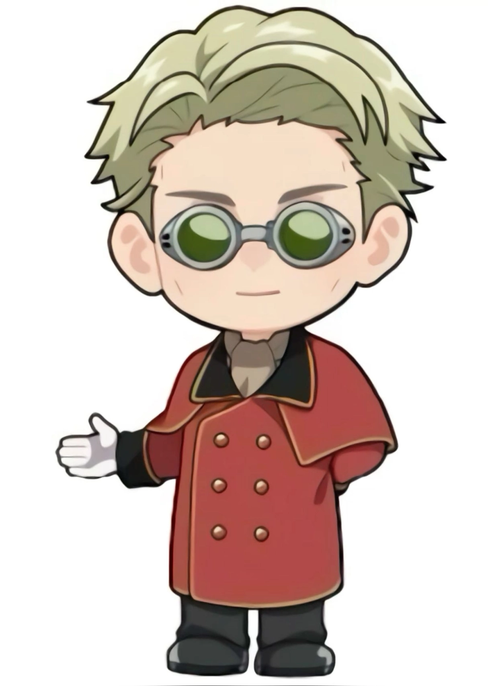 Nanami chibi wallpaper classy vibe on screen