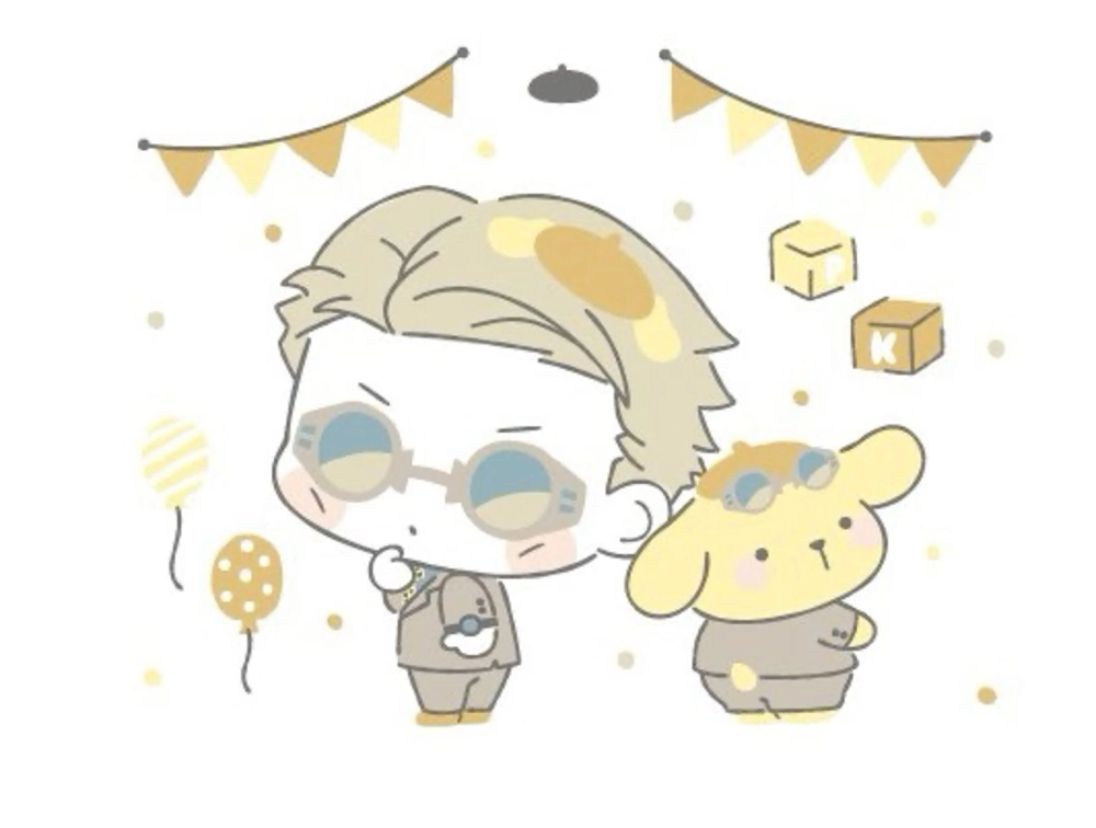 Cute Nanami chibi serious yet adorable side