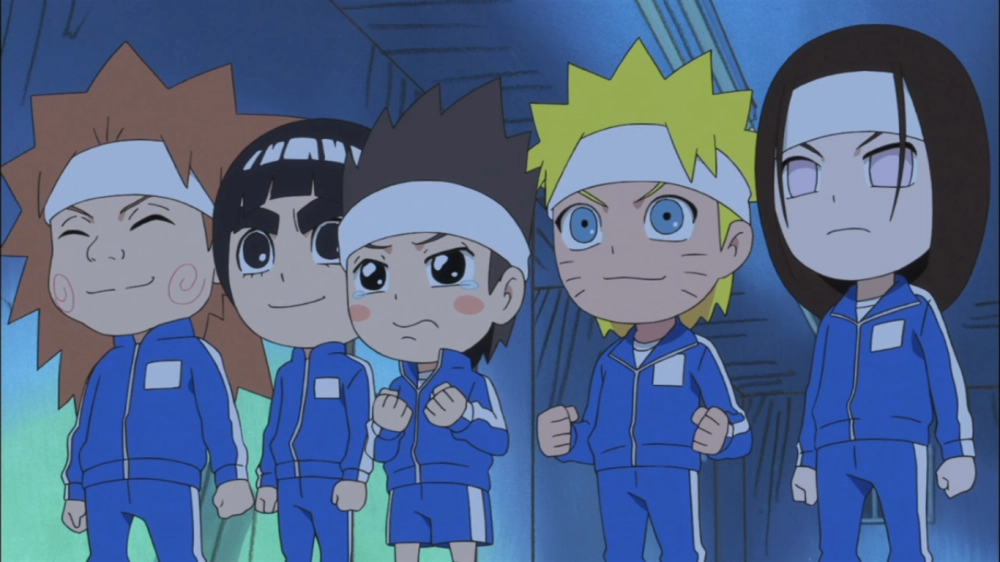 Cute Naruto chibi energy of ninja child