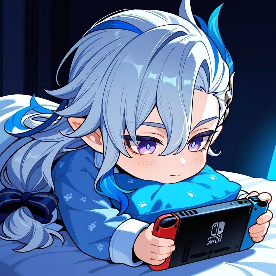 Neuvillette chibi wallpaper brightens every screen