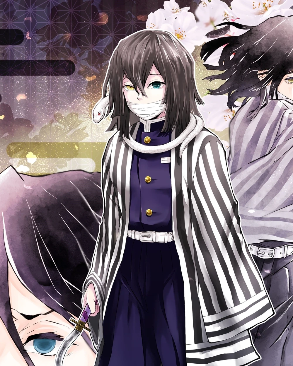 The sharp design of obanai sword art