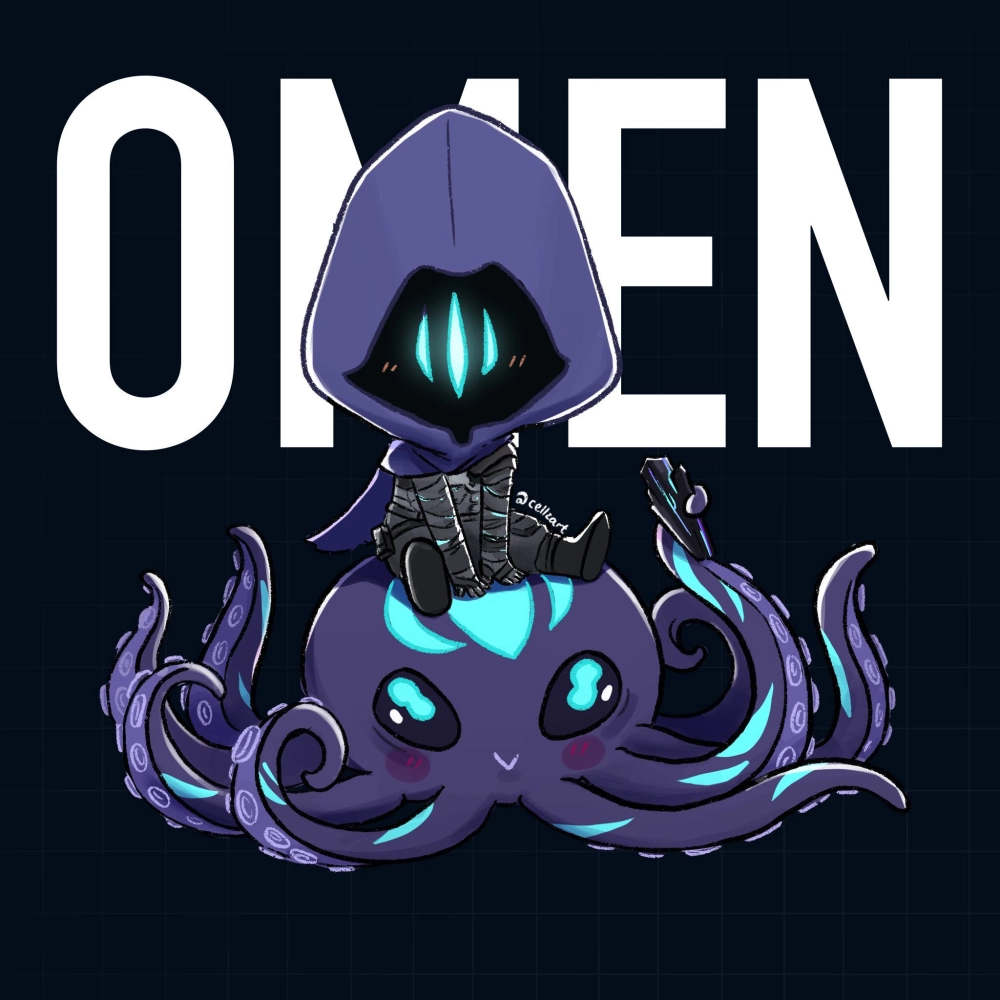 Omen chibi shows mysterious charm in tiny form