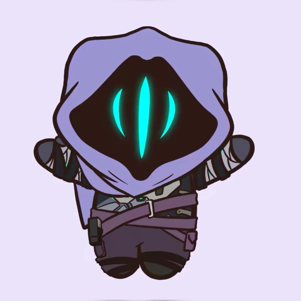 Kawaii Omen chibi mixes darkness with charm