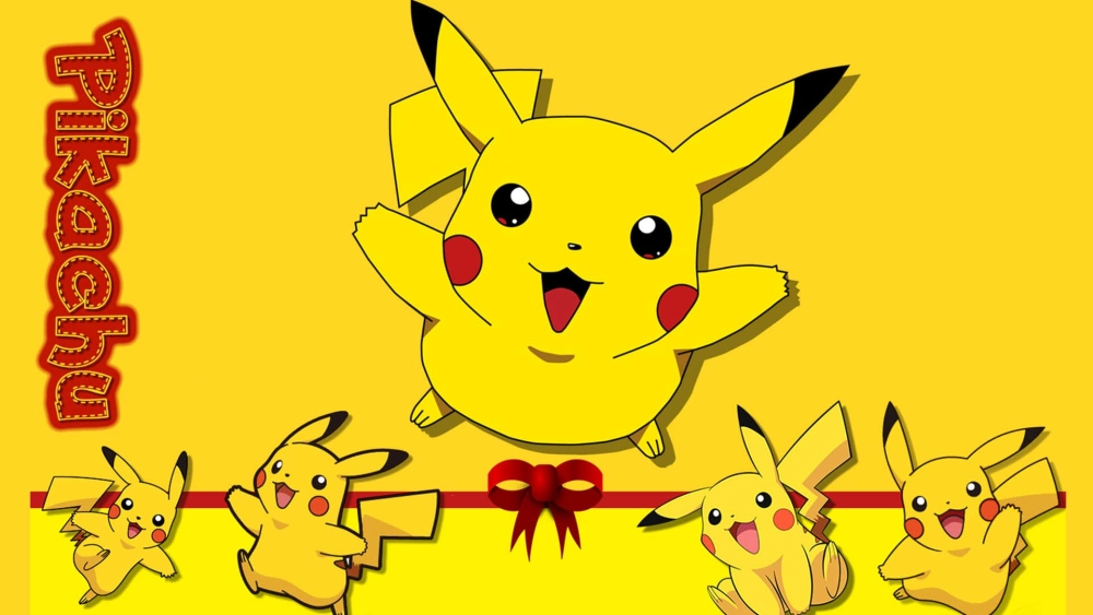 Pikachu chibi sparking joy with cuteness