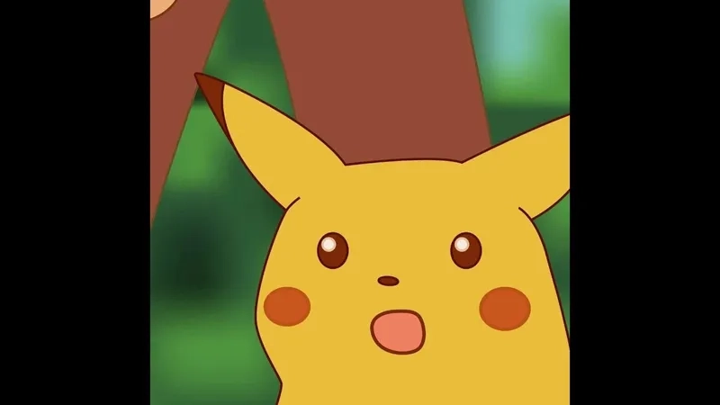 A blank pikachu meme template for your edits