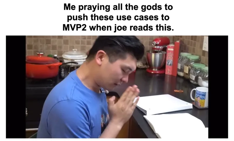 A cute kitten in the cat praying meme format