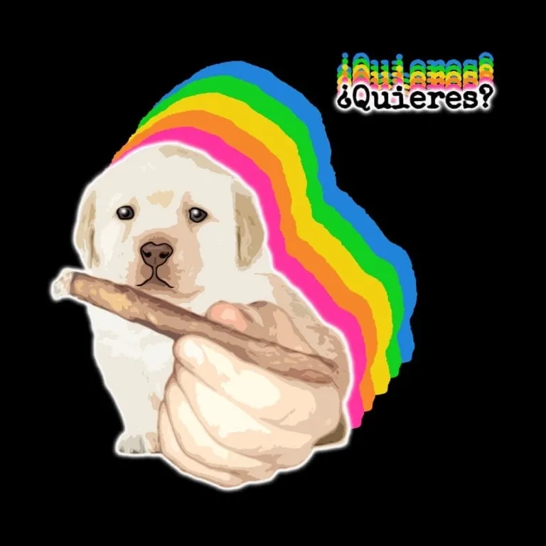 The classic quieres hand meme