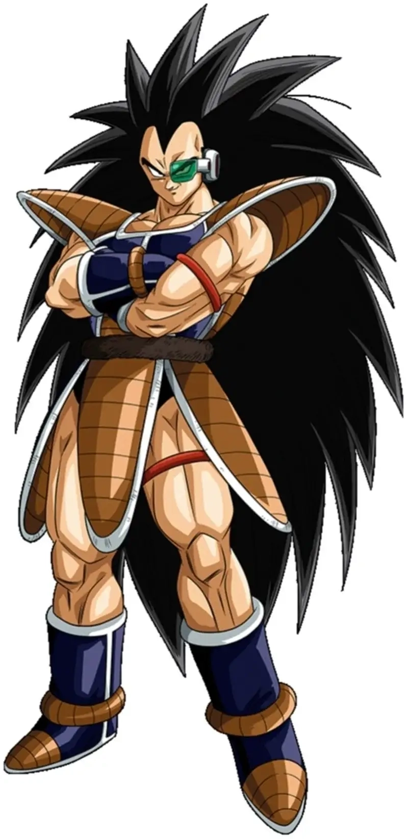 Discover how Raditz scouter measures Saiyan strength