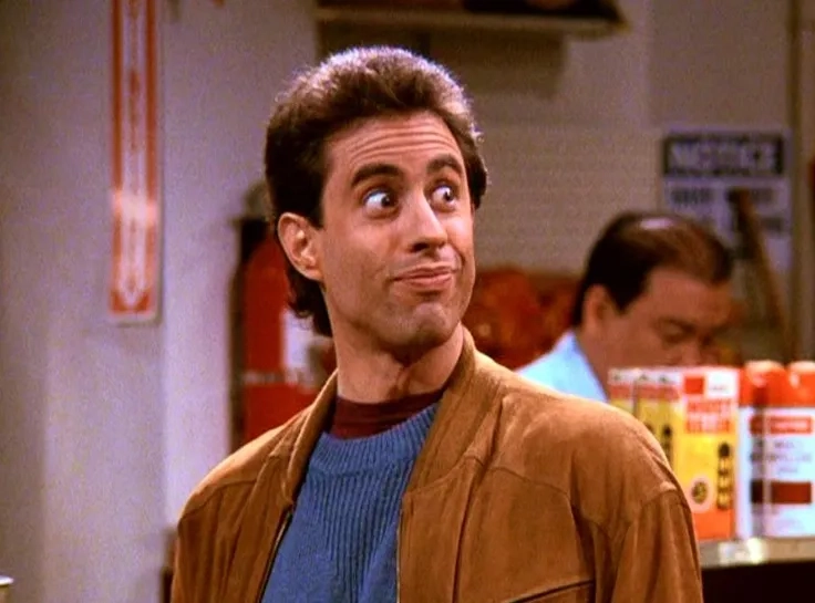 The iconic seth and amy really meme from Saturday Night Live