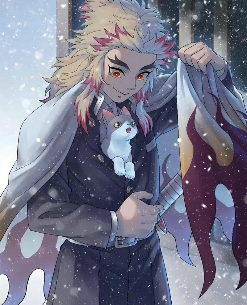 Face Akaza challenge with Rengoku Kyoujurou fire