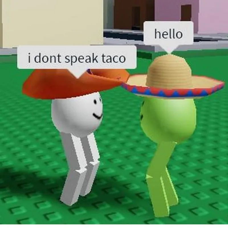 A collection of funny roblox memes