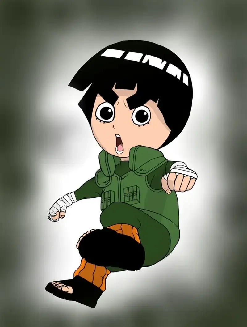 Witness Rock Lee Naruto's legendary taijutsu moves
