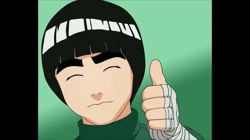 Rock Lee eight gates power breaks all limits
