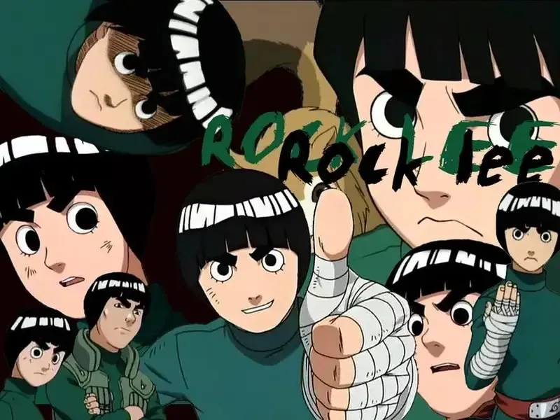 Rock Lee's ninjutsu amazes with swift attacks