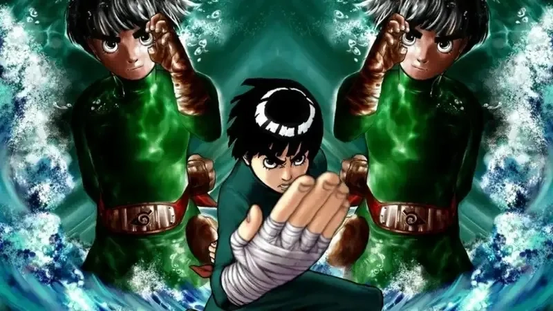 Unleash Rock Lee's strength and fierce determination