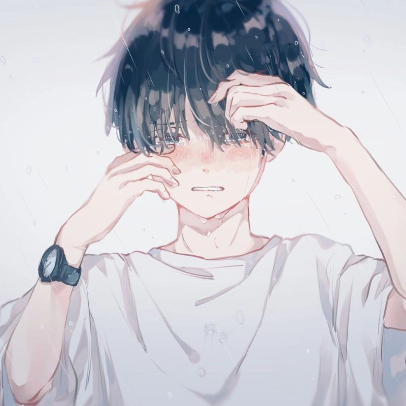 Find sad and lonely anime images with aesthetic sad anime mood