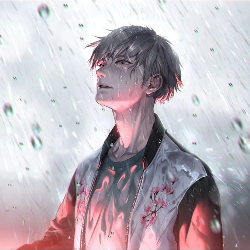 Sad and lonely anime images paired with sad anime quotes text