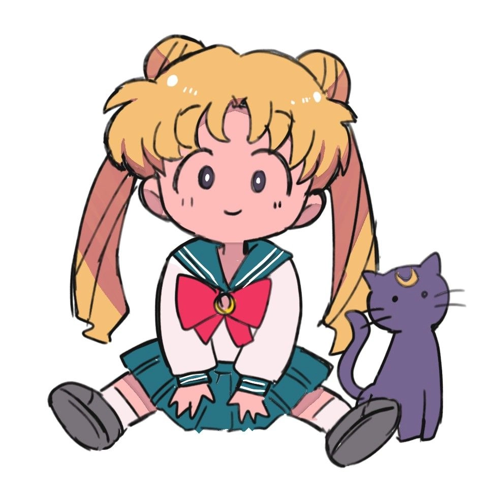 Cute Sailor Moon chibi melts hearts with smiles