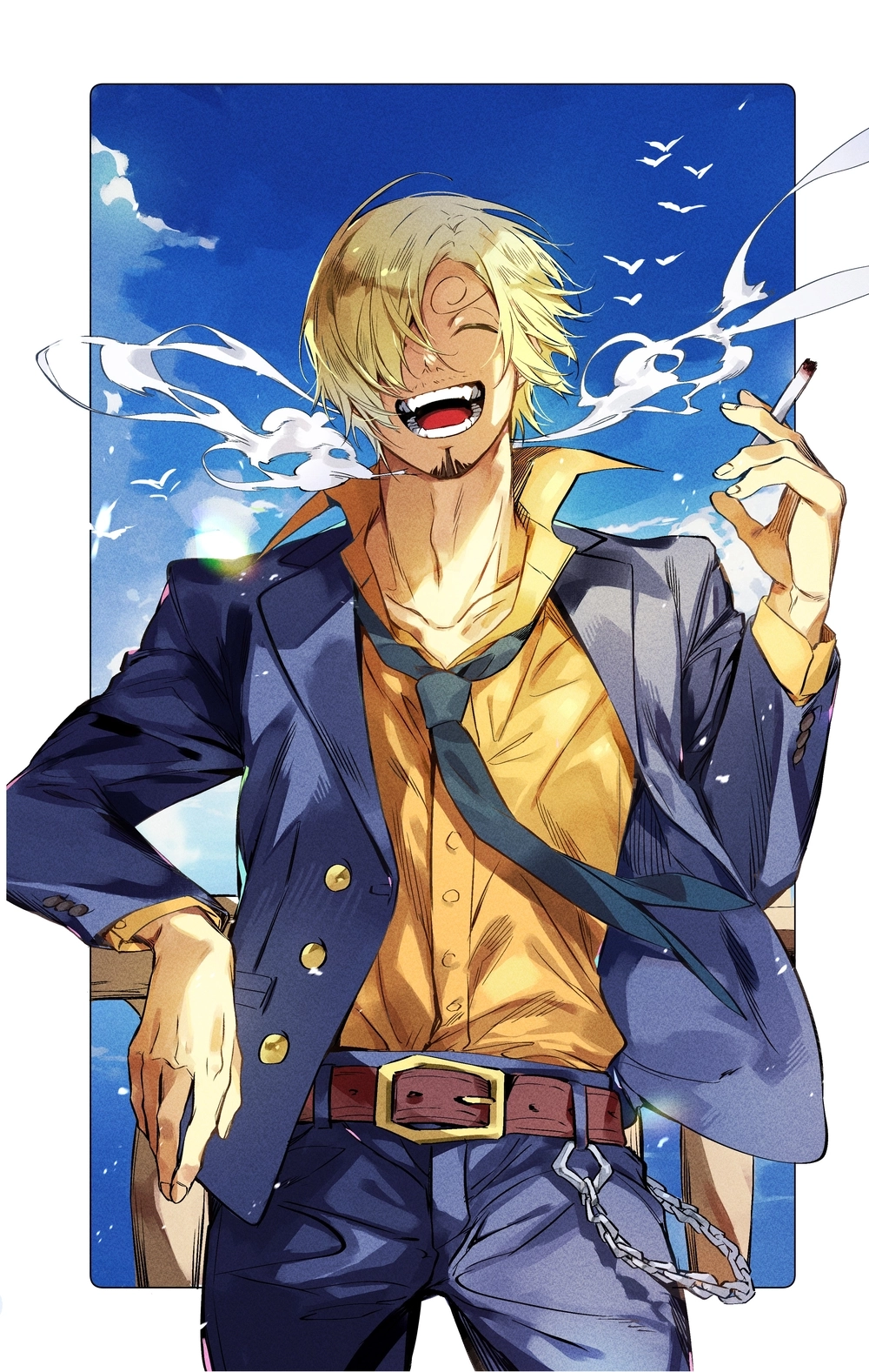 Meet the powerful vinsmoke sanji from anime