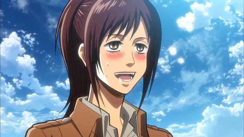 Iconic moments of Sasha Blouse anime captured here