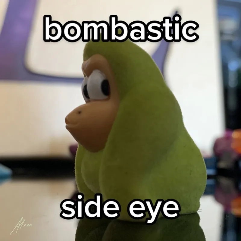 The original bombastic side eye meme