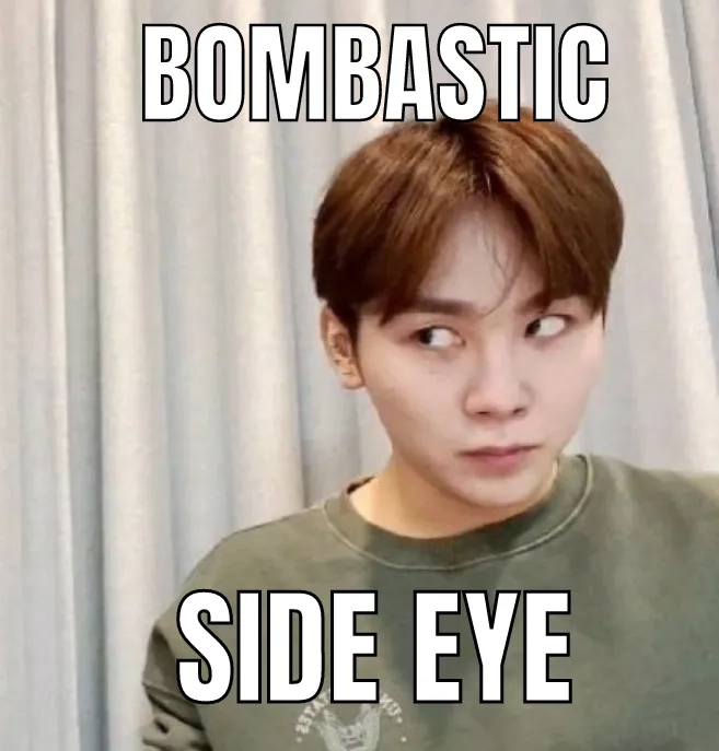 The unforgettable monkey side eye meme