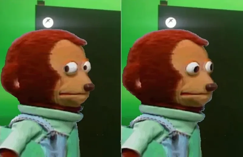 The perfect side eye reaction meme