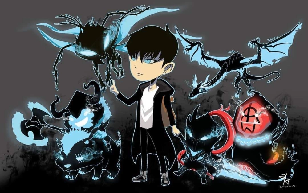 Solo Leveling chibi brings adorable hero vibes