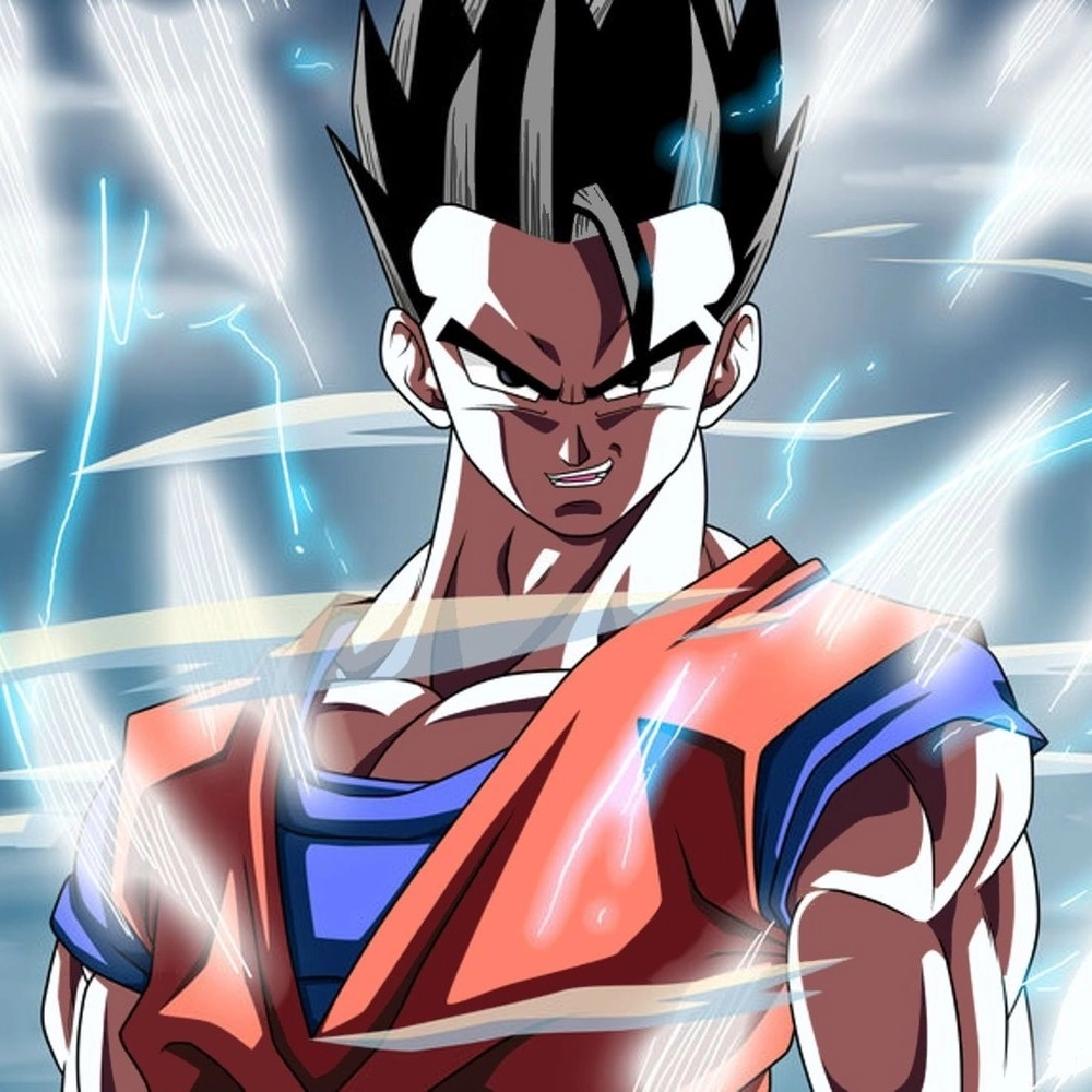See gohan adult ready to fight villains