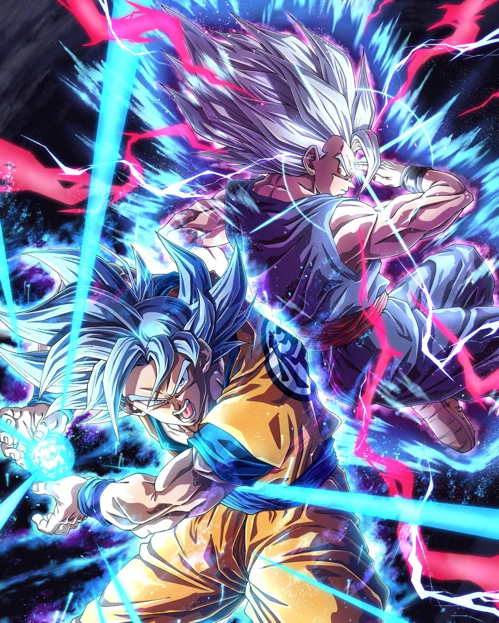 Feel the thrill of gohan fight action scenes