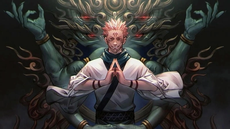 Explore the power of Ryomen Sukuna in fierce battles