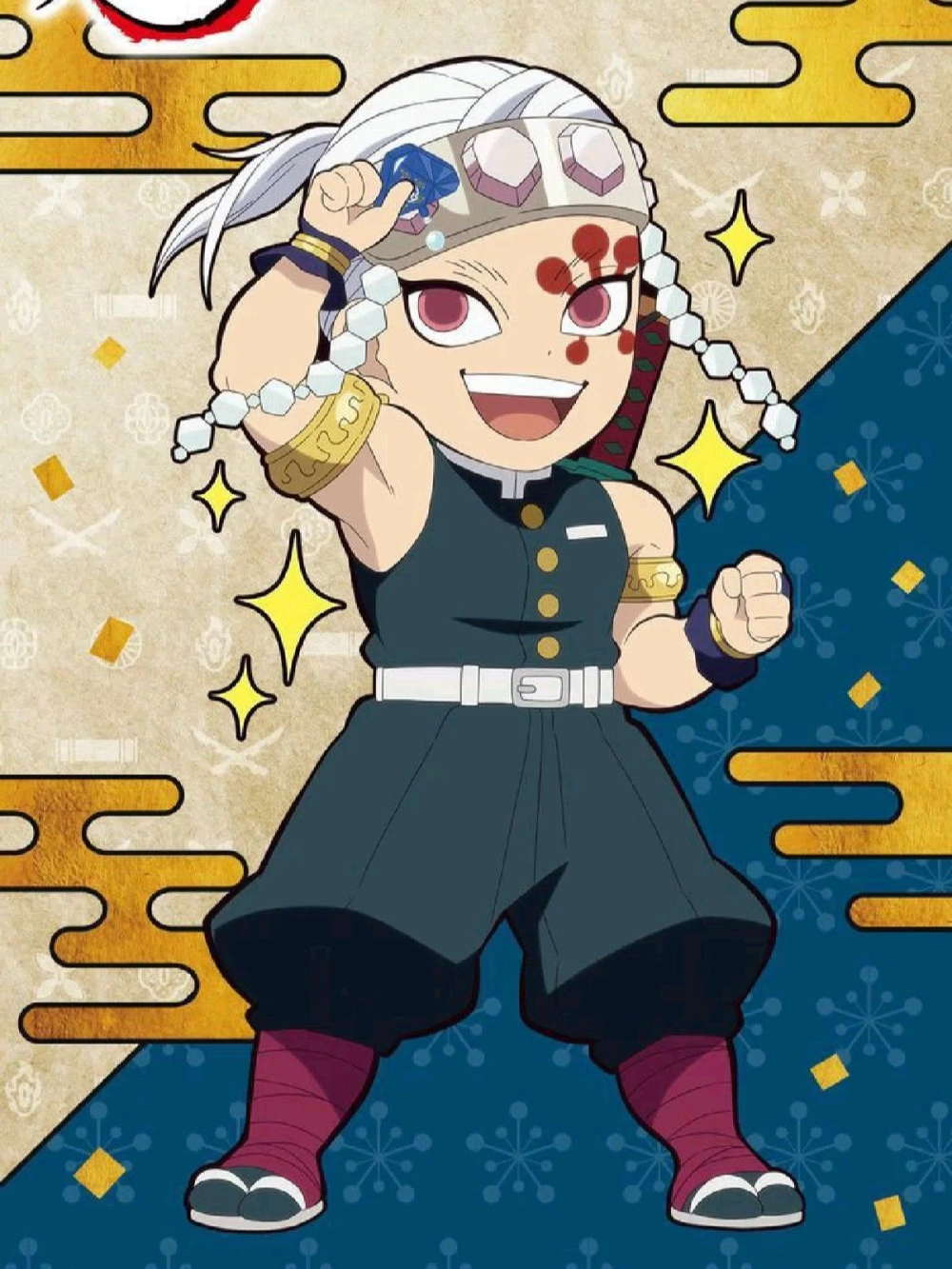 Tengen Uzui wallpaper feels bold and dazzling