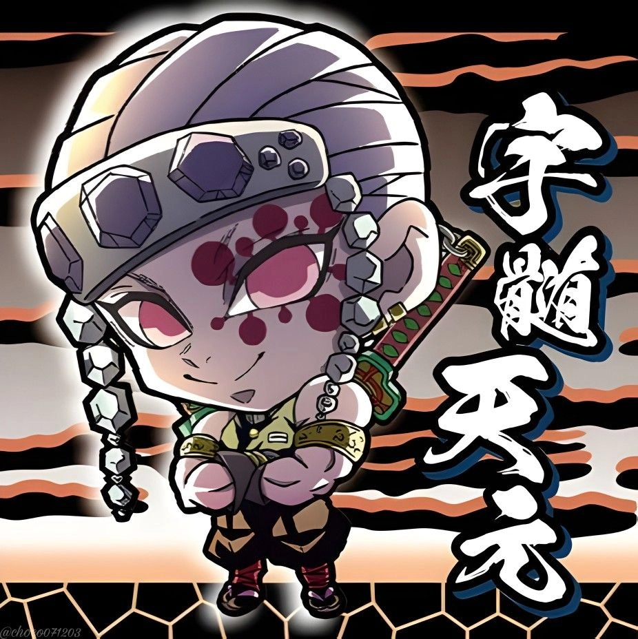 Tengen chibi art mixes power with cuteness
