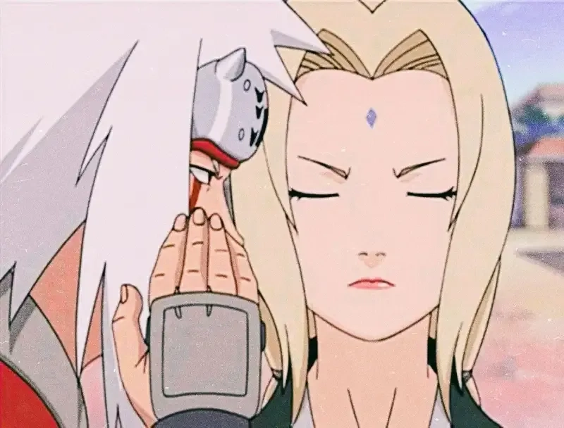 See Tsunade's Slug summon aid her in tough fights