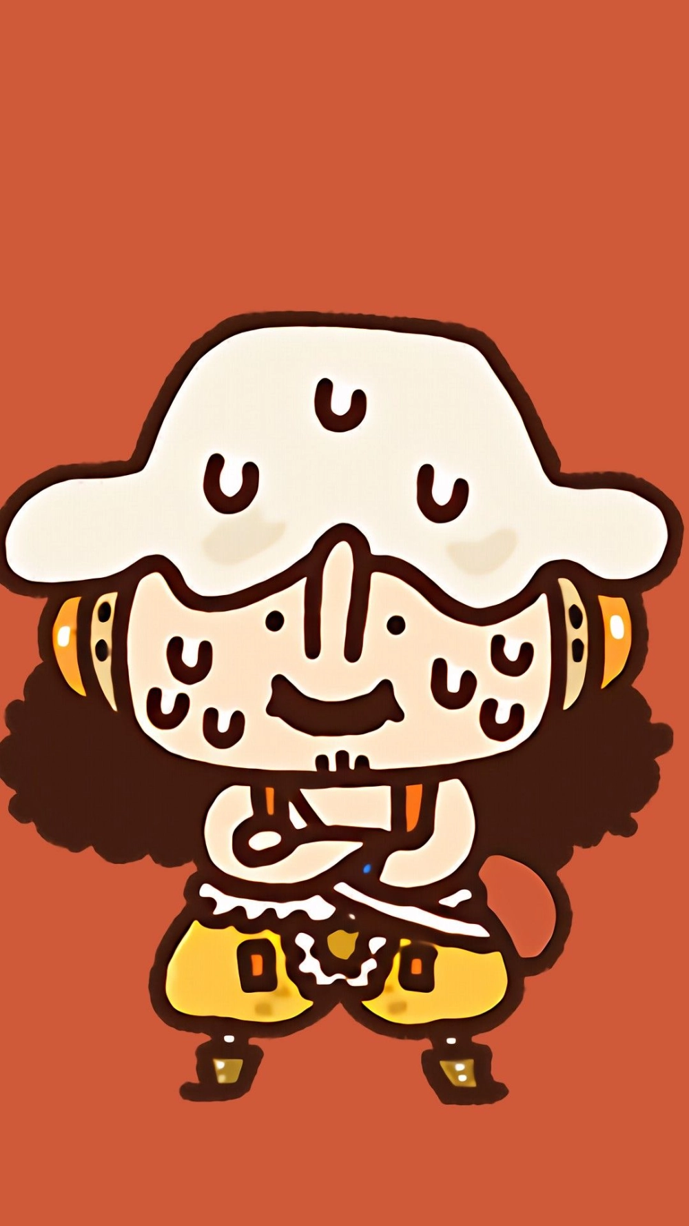 Usopp chibi wallpaper brightens every screen