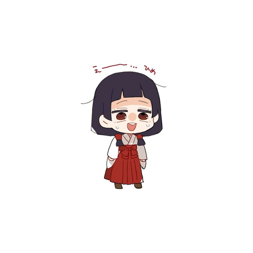 Jujutsu Kaisen chibi Utahime feels serene